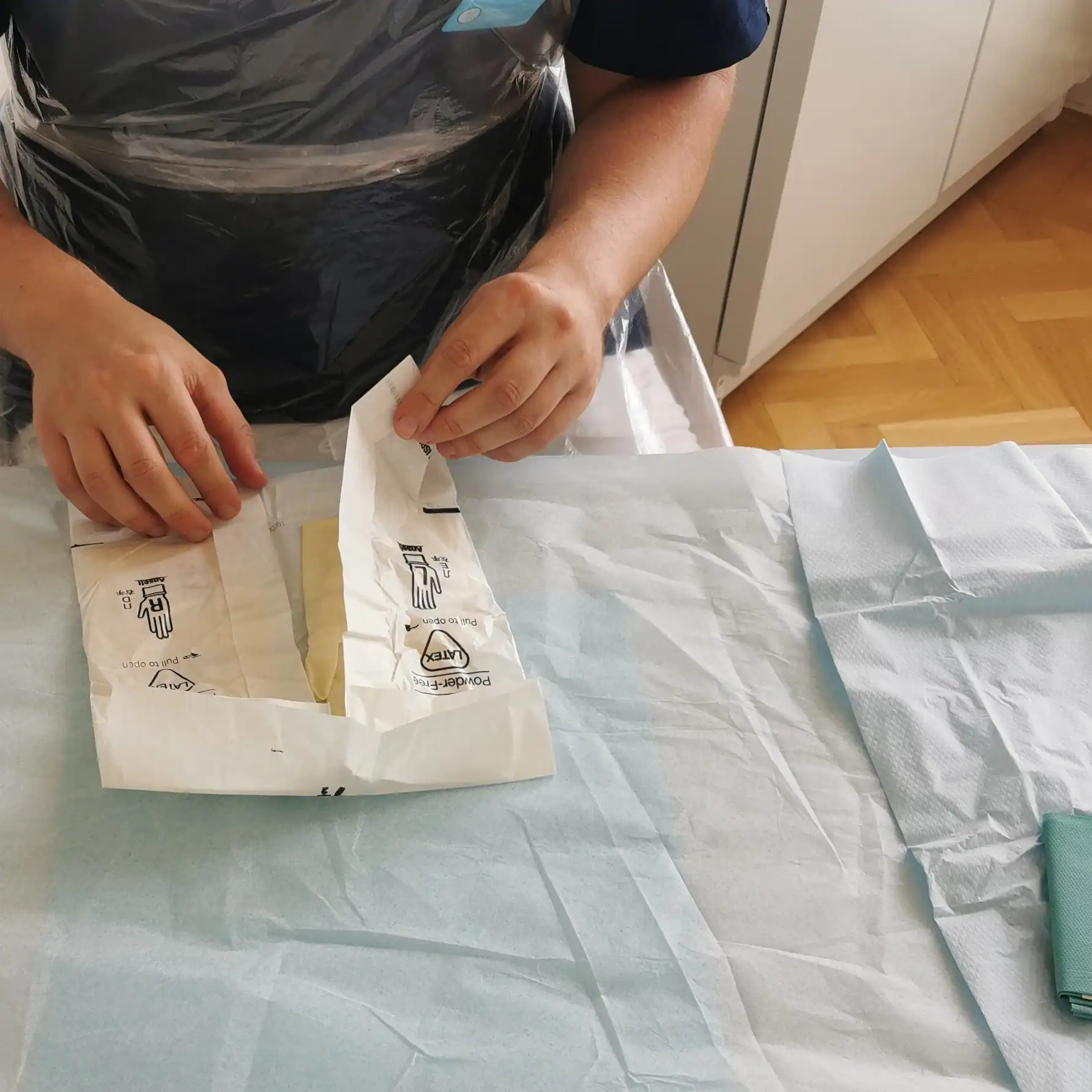 Förberedelser inför en operation